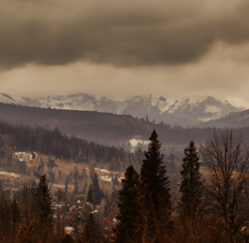 Pogoda w Zakopanem: Przewodnik po zmieniających się warunkach atmosferycznych w górach