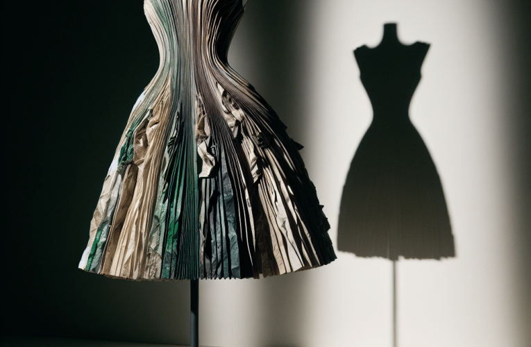 Sukienka z recyklingu: Jak stworzyć modny outfit z odzyskanych materiałów?