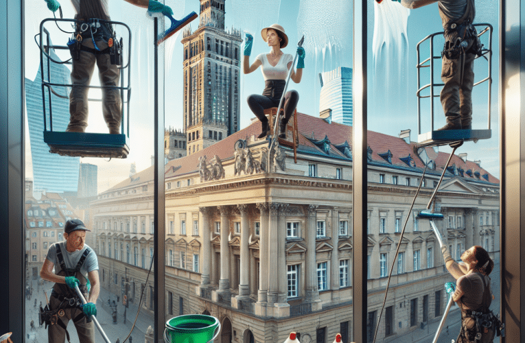 Mycie okien Warszawa – Jak znaleźć najlepszą firmę sprzątającą w stolicy?