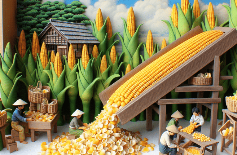 Śrutowanie kukurydzy: Jak prawidłowo przeprowadzić proces w domowych warunkach?