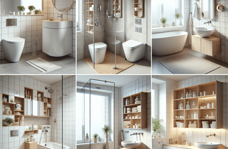 Aranżacje małych łazienek: Praktyczne porady i pomysły na optymalne wykorzystanie przestrzeni