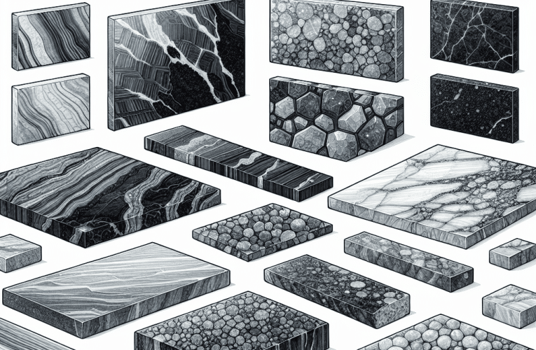 Blaty z granitu: Jak wybrać i pielęgnować granitowe powierzchnie w domu?