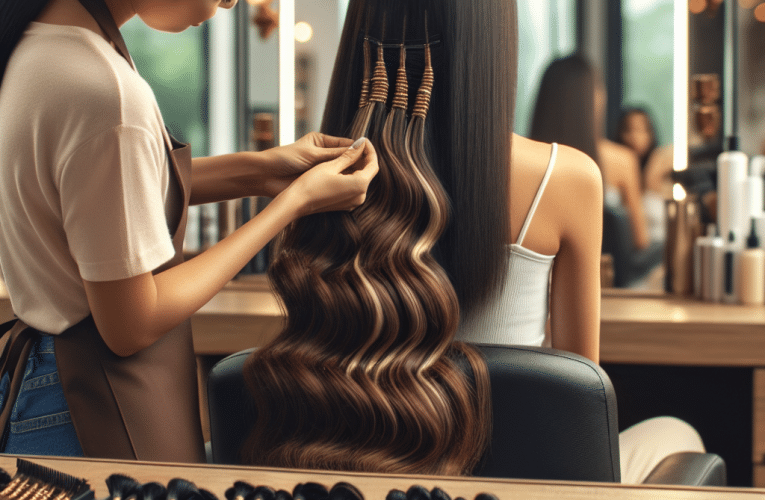Doczepianie włosów – krok po kroku jak to zrobić samemu w domu