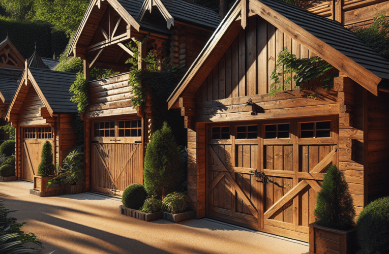 Garaże z drewna – jak zaprojektować i zbudować własny ekologiczny garaż?