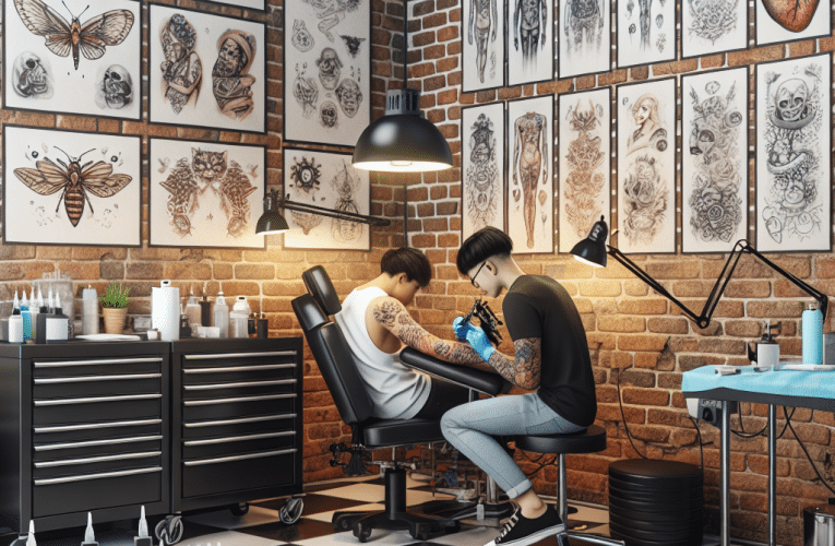 Studio tatuaży – jak wybrać najlepsze miejsce na Twoje pierwsze dzieło sztuki na skórze?