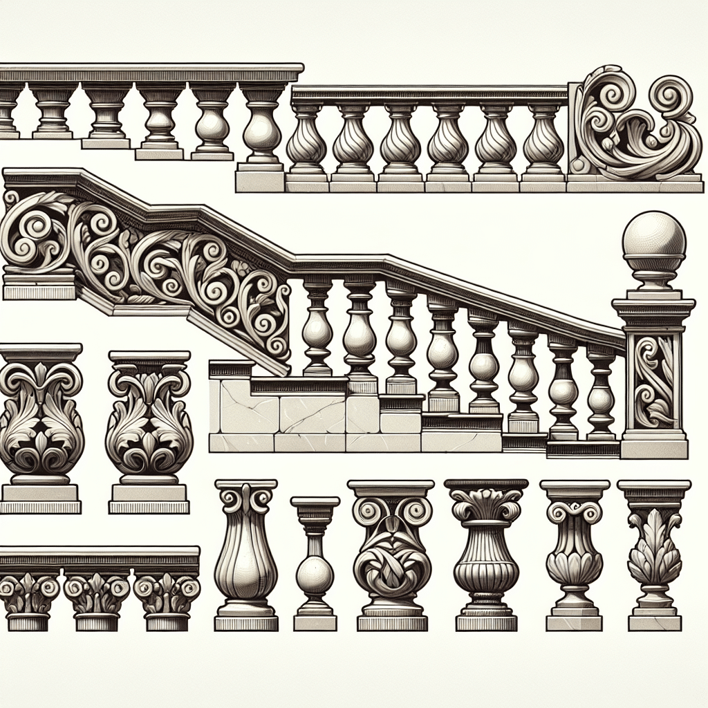 elementy balustrad