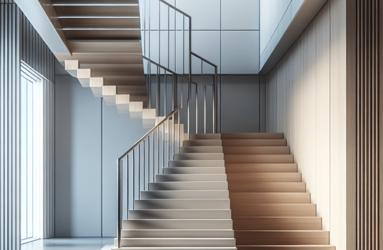 Nowoczesne schody wewnętrzne – jak wybrać i gdzie je zamontować aby twój dom wyglądał stylowo?