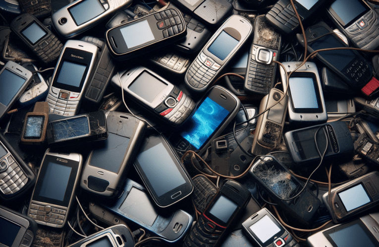 Złomowanie telefonów komórkowych: jak wykorzystać stare urządzenia?