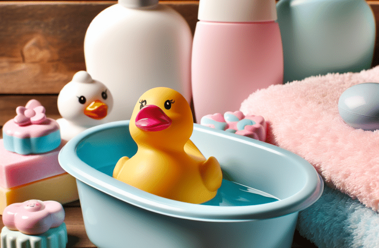 Akcesoria do kąpieli dla dziecka: Jak wybrać najlepsze i zapewnić bezpieczeństwo podczas kąpieli?