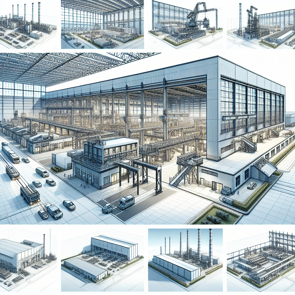 projekty hal produkcyjnych