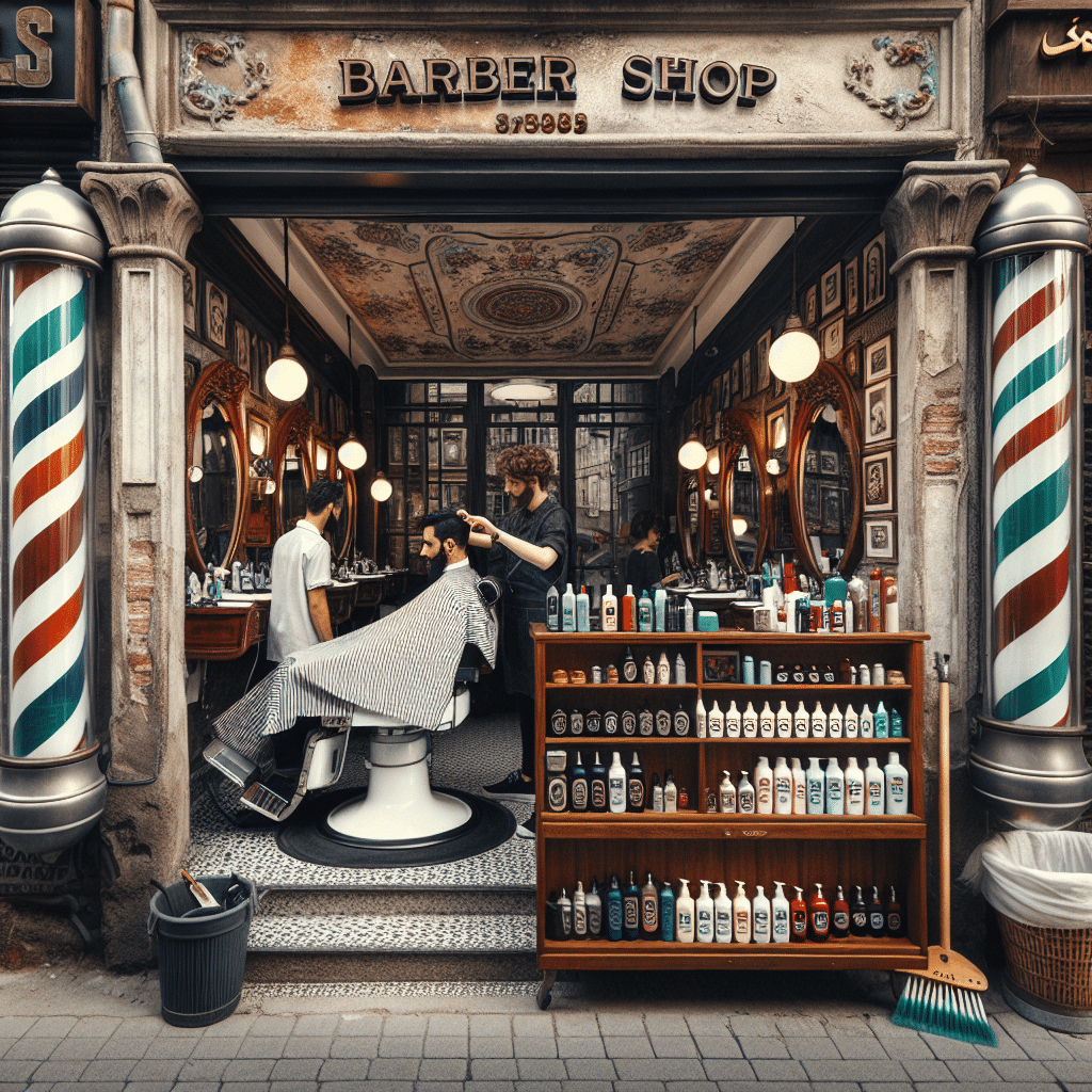 barber shop gocław