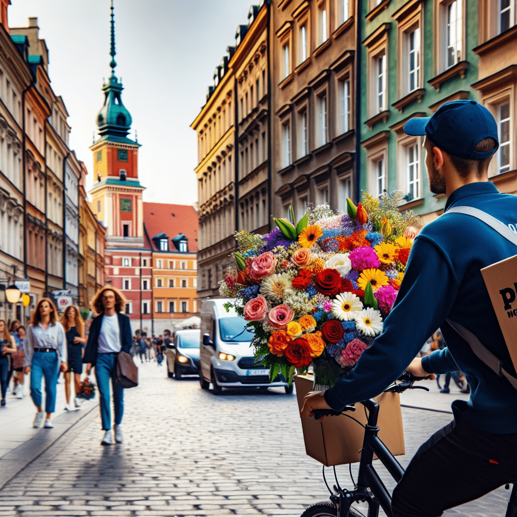 kwiaty warszawa dostawa