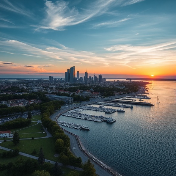 zdjęcie z drona gdynia