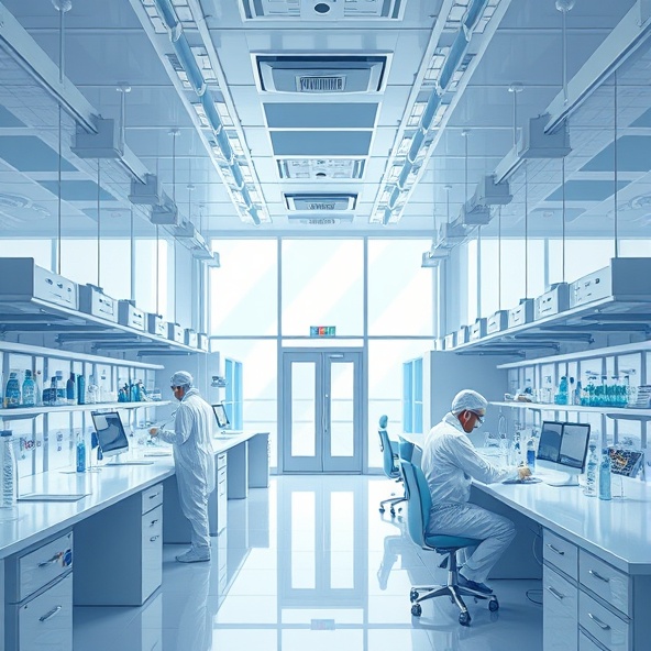 czyste powietrze w pomieszczeniach typu clean room