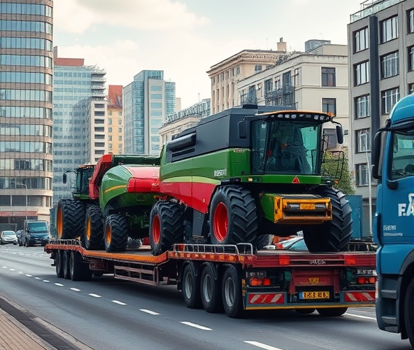 Jak bezpiecznie i efektywnie zorganizować transport maszyn rolniczych w Warszawie: praktyczne rozwiązania dla przedsiębiorców i rolników