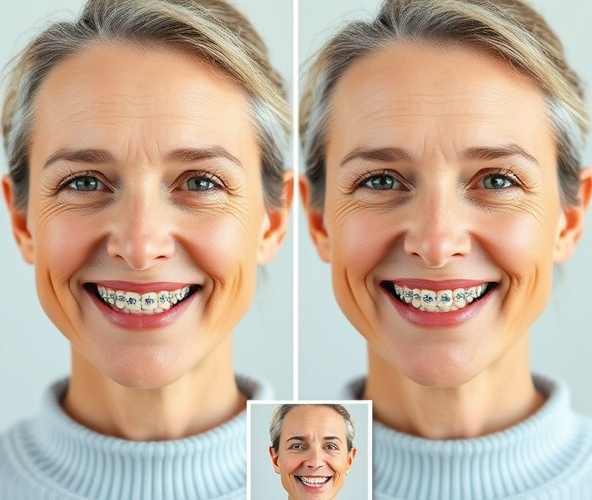 Czy aparat ortodontyczny zmienia rysy twarzy u dorosłych bez operacji?