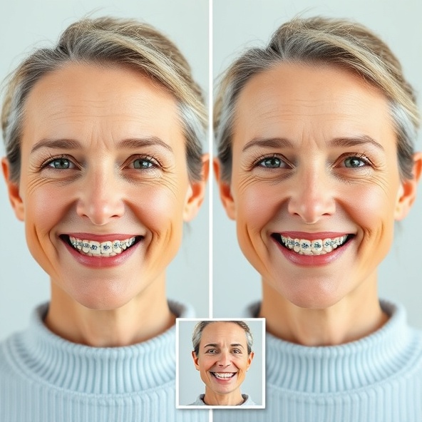 czy aparat ortodontyczny zmienia rysy twarzy
