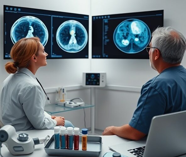 Jakie badania kontrolne po resekcji gruczolakoraka wykryją wznowę?