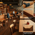 meble drewniane do restauracji