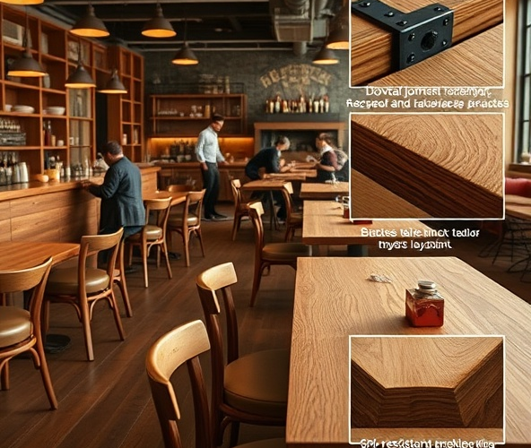 Jak tanio kupić meble drewniane do restauracji bez utraty jakości?