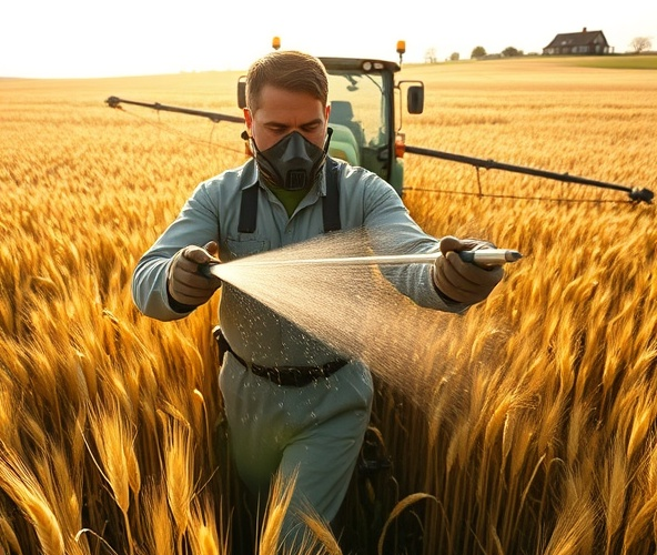 Jak stosować Mistral 70WG 100g na pszenicy przeciw chwastom?