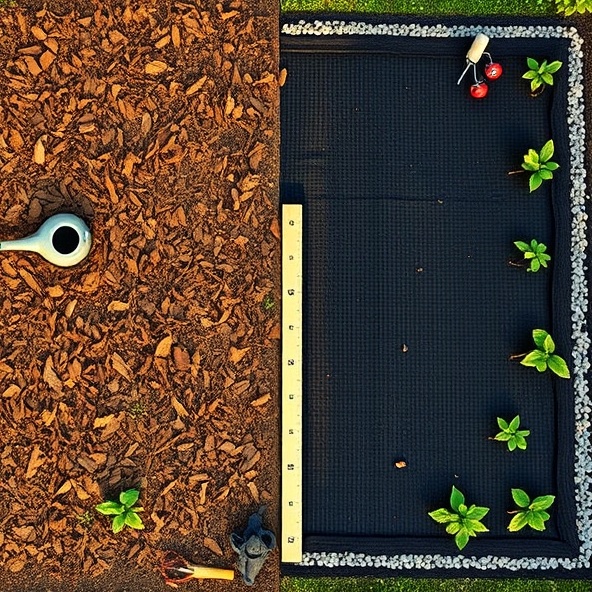 mulczowanie działek