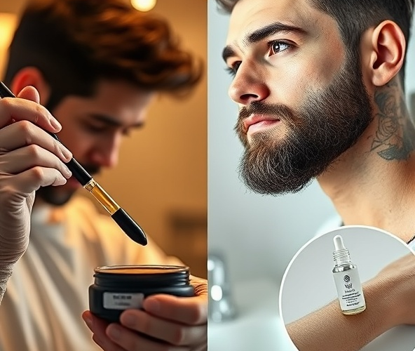 Co wybrać na pigmentację zarostu: farbowanie czy dermokosmetyki?