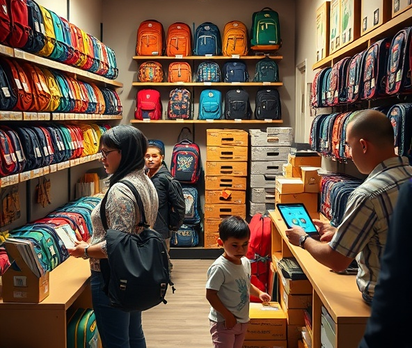 Jak może mały sklep stacjonarny zmniejszyć braki plecaków szkolnych?