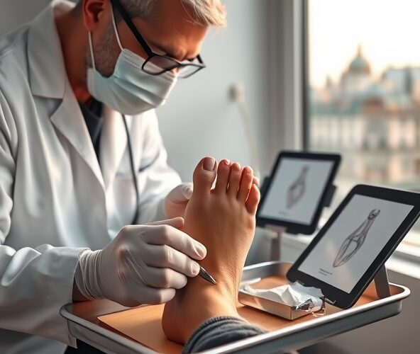 Jak podolog w Warszawie dobiera leczenie wrastających paznokci?