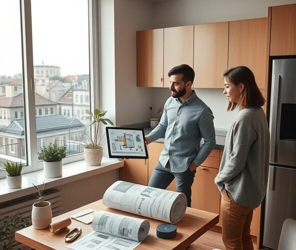 Jak wybrać projektanta kuchni w Warszawie do małego mieszkania?