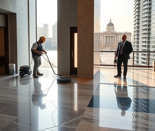 Czy renowacja granitu w Warszawie opłaca się przed sprzedażą?