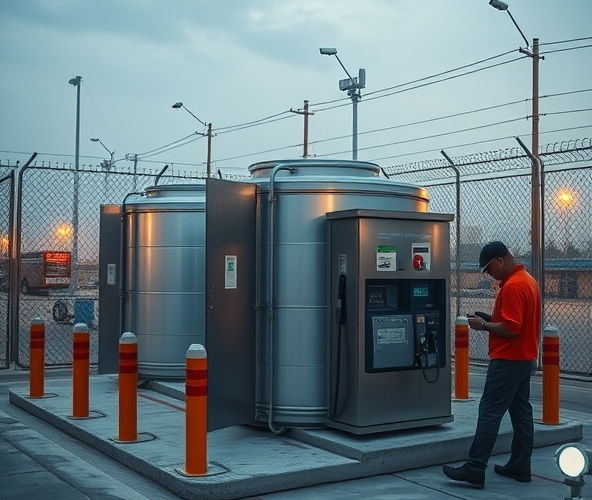 Jak zabezpieczyć zbiorniki na paliwo z dystrybutorem przed kradzieżą?