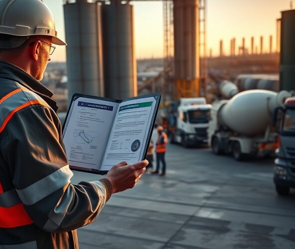 Jak sprawdzić atesty betoniarni Łazy przed dostawą betonu do Warszawy?