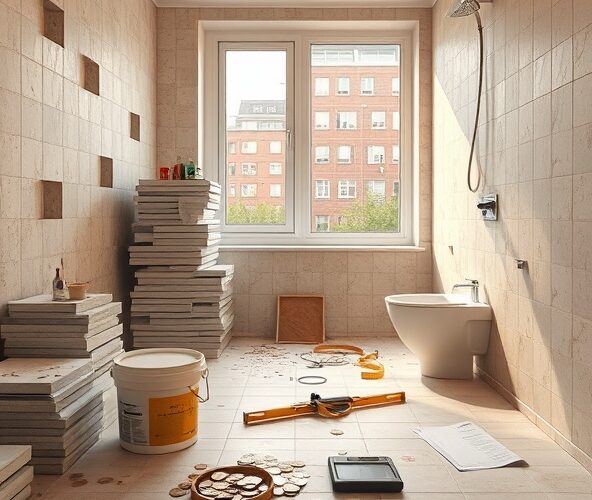 Usługi glazurnicze Łódź: czy 10 000 zł wystarczy na 40 m² remont?