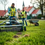 wertykulacja trawników grodzisk mazowiecki