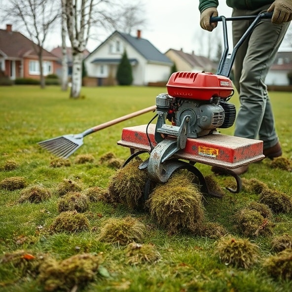 wertykulacja trawników komorów