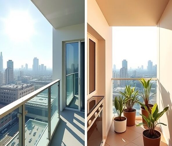 Czy balustrada z pleksi nadaje się na balkon narażony na słońce?