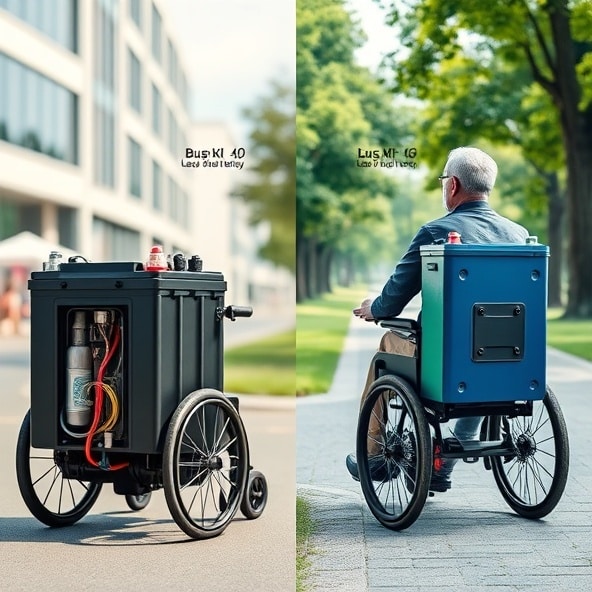 baterie do wózka inwalidzkiego