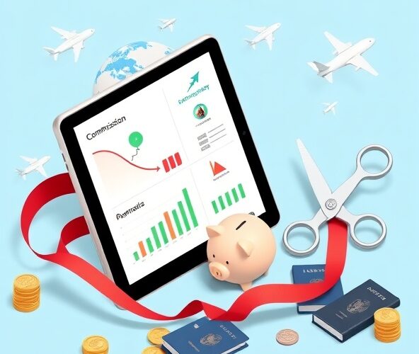Jak obniżyć prowizję przy sprzedaży biletów międzynarodowych online?