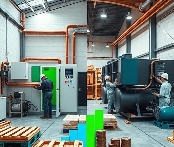 Budowa chłodni 80 m³ w małej hurtowni: R290 czy R449A, by oszczędzać?