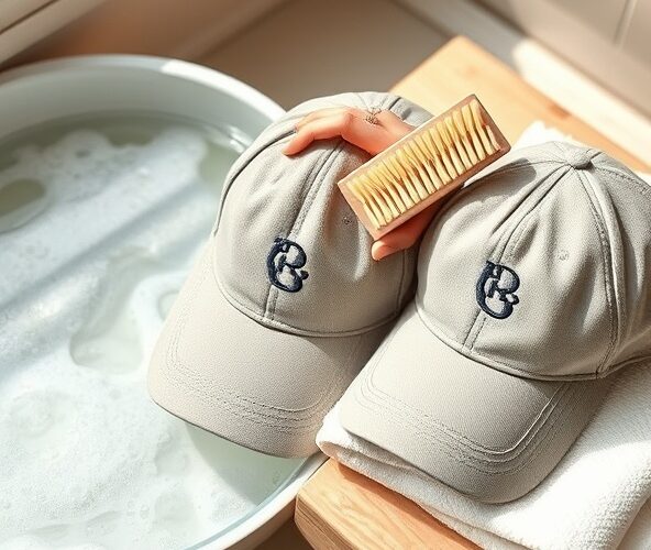 Jak prać czapki z logo, by haft pozostał odporny na pranie?