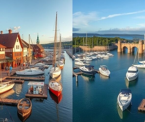 Mikołajki czy Giżycko: gdzie lepszy czarter jachtu na Mazurach?