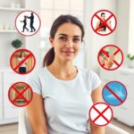 czego nie mozna robic po botoksie