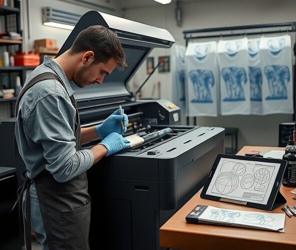 Jak zmniejszyć przestoje drukarki dtf YF-702/704 dla małej pracowni?