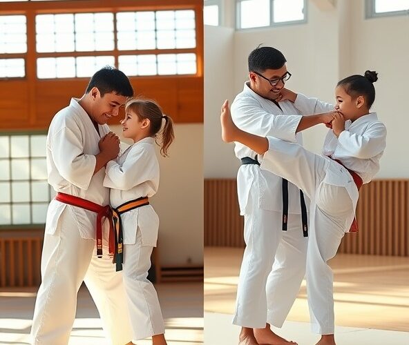 Karate czy taekwondo — lepsze dla więzi rodzica z dzieckiem 8–12?