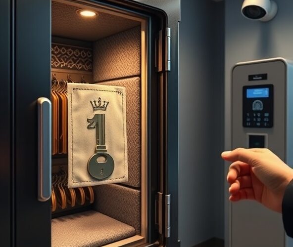 Jak bezpiecznie przechowywać klucz master w biurze?