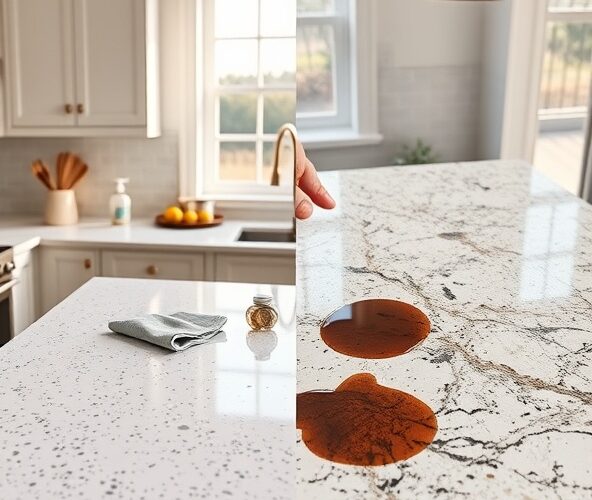 Czy konserwacja konglomeratów kwarcowych jest tańsza niż granitu?