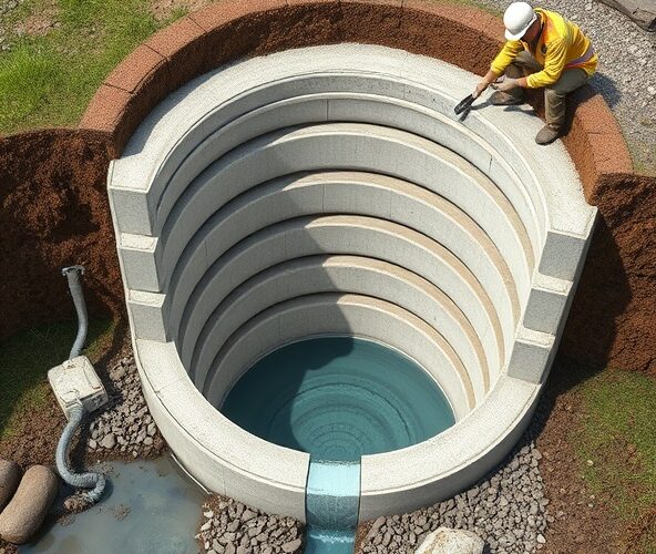 Czy kręgi betonowe trzeba uszczelnić przy wysokich wodach gruntowych?