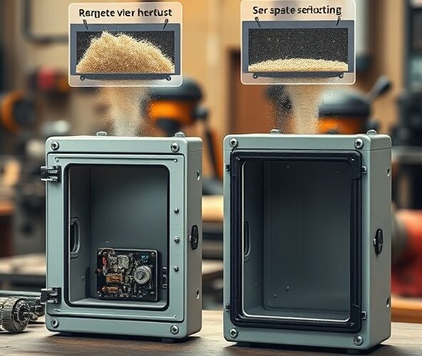 Jak wybrać obudowy odporne na kurz IP5X czy IP6X do warsztatu?