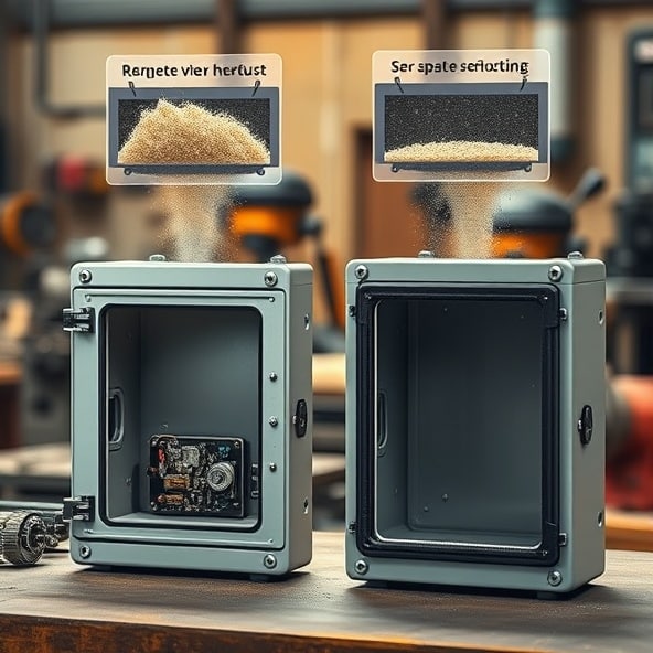 obudowy odporne na kurz